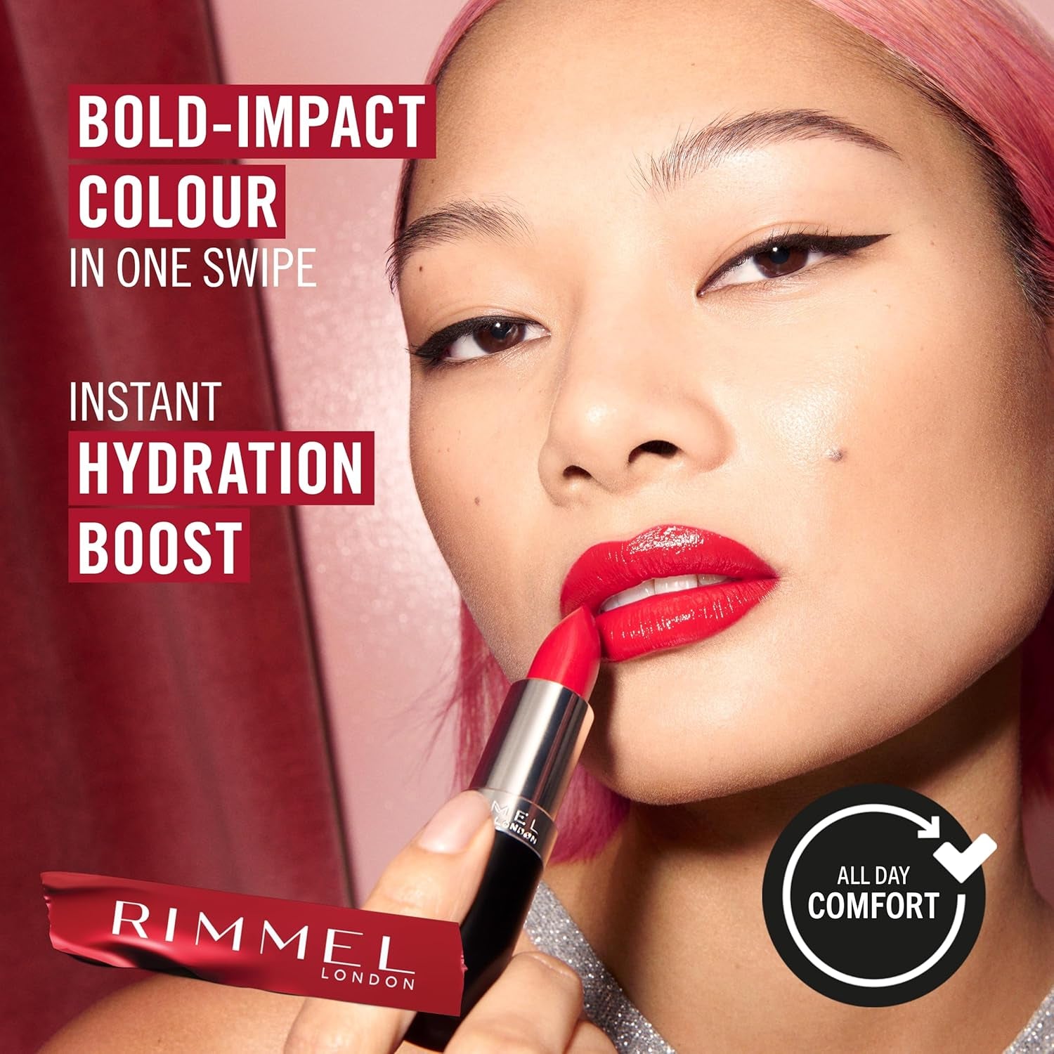 Rimmel Lasting Finish Lipstick - up to 8 Hours of Intense Lip Color