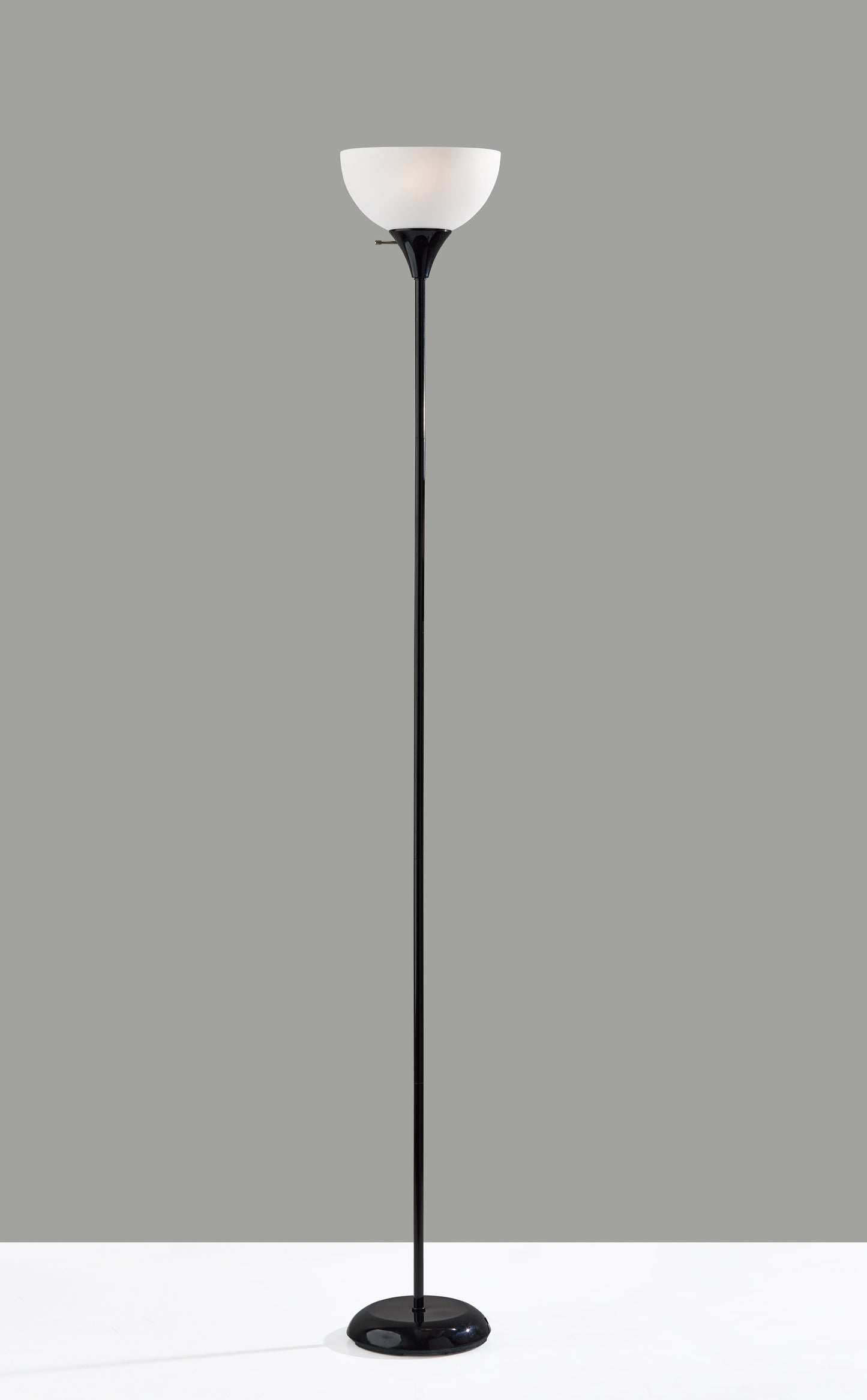 71" Black Floor Lamp Modern Design