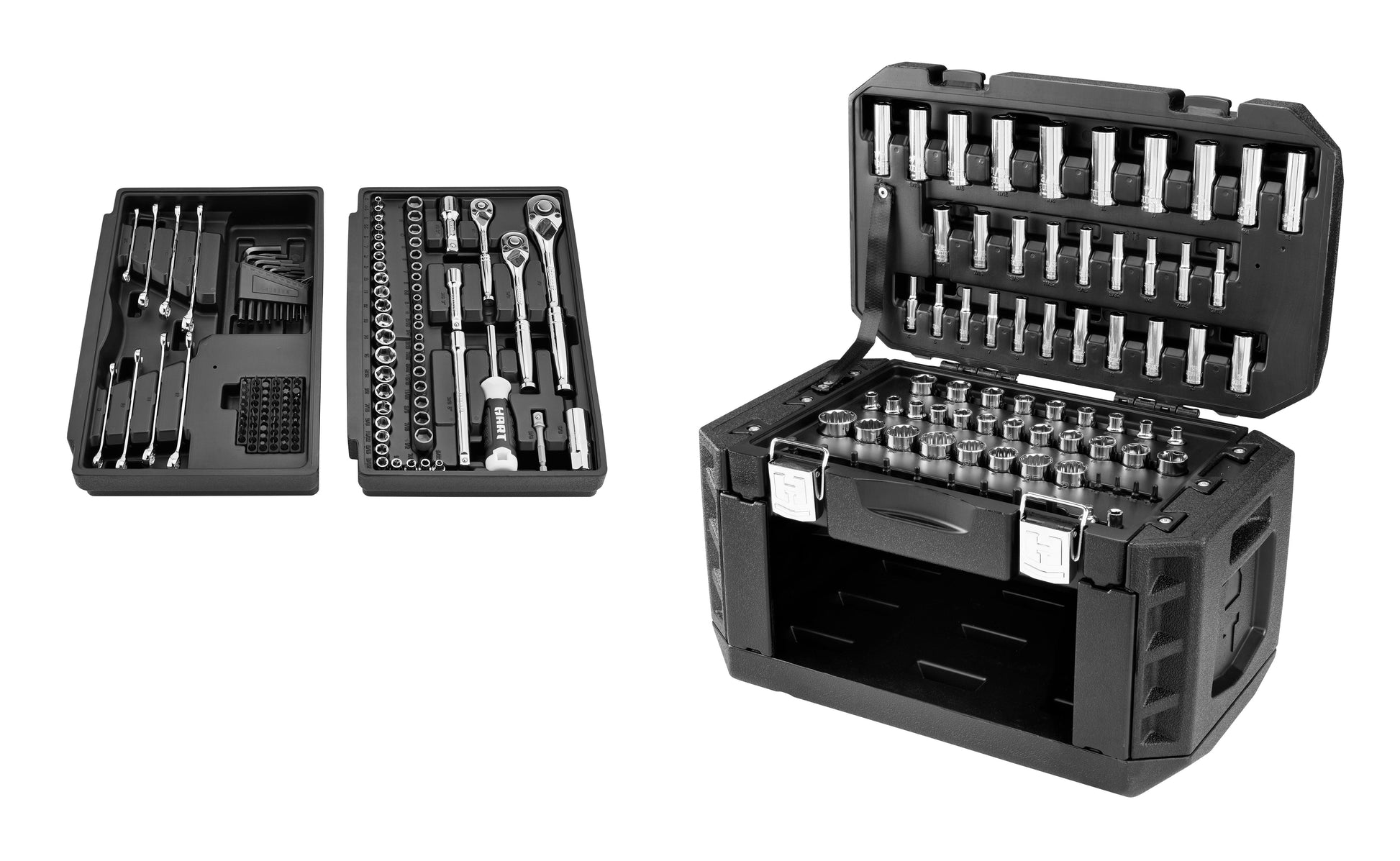 215-Piece Mechanics Tool Set Multiple Drive