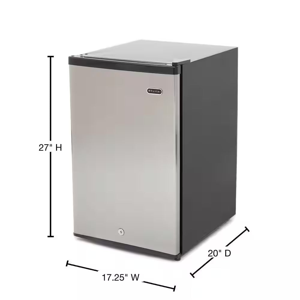 2.1 Cu. Ft. Upright Freezer with Lock