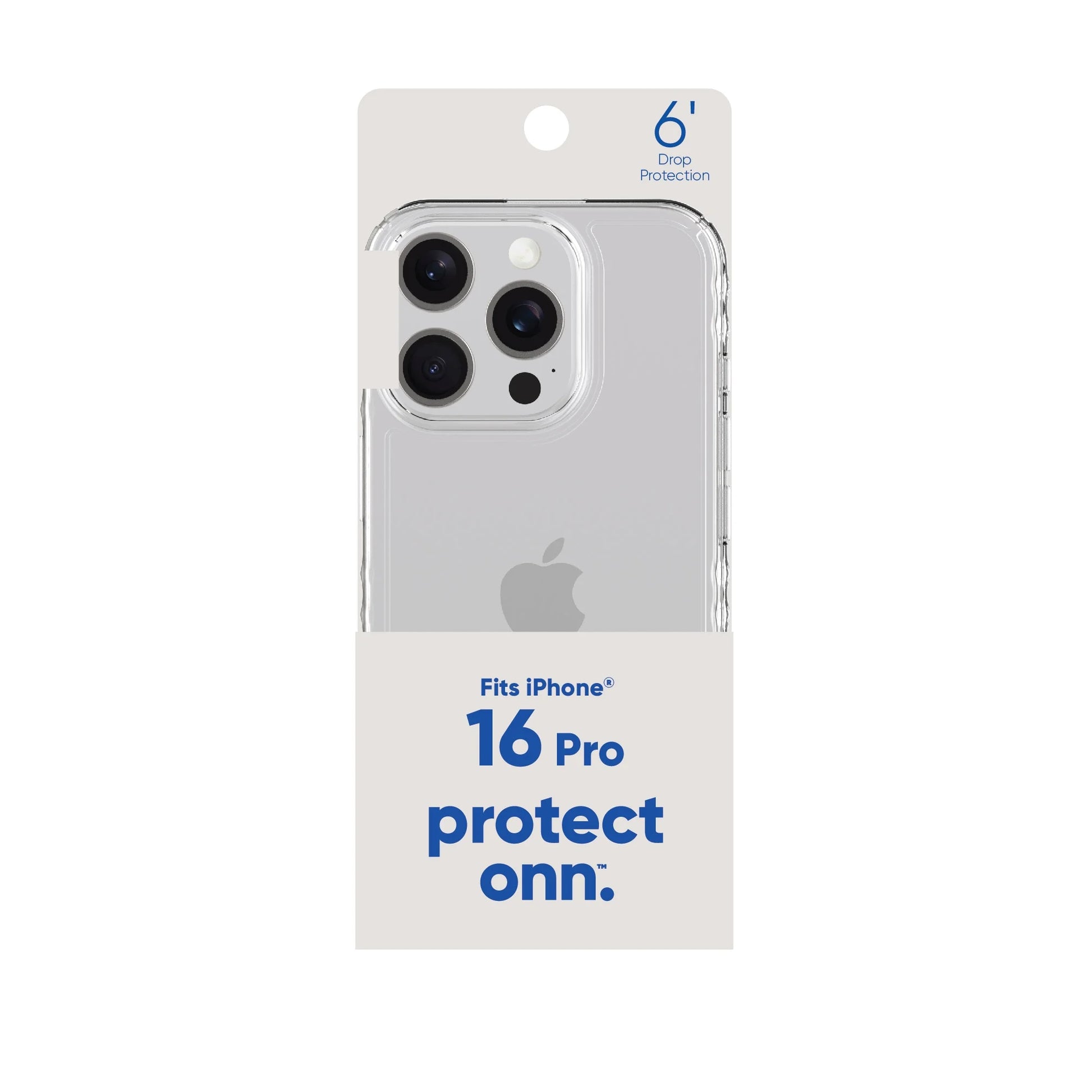 Protective Gel Phone Case for Iphone 16 Pro - Clear