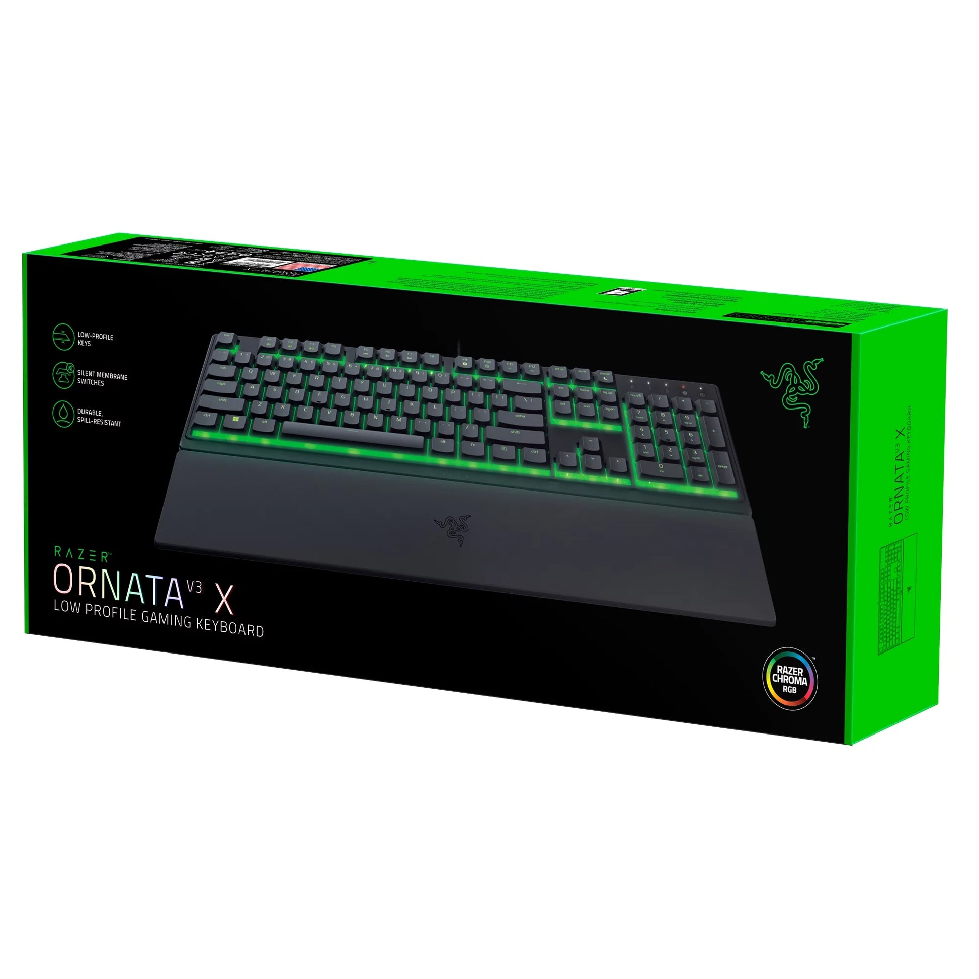 Ornata V3 X Full-Size Wired Membrane Gaming Keyboard for PC