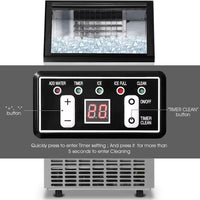 110 Lb. 24 Inch Built-In Ice Maker in Stainless Steel