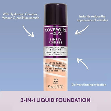 CoverGirl & Olay Simply Ageless 3-In-1 Liquid Foundation