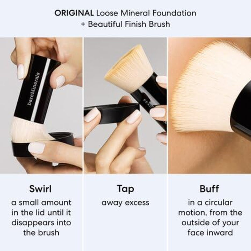 bareMinerals Original Loose Powder Foundation SPF15 Lightweight Mineral Powder Foundation