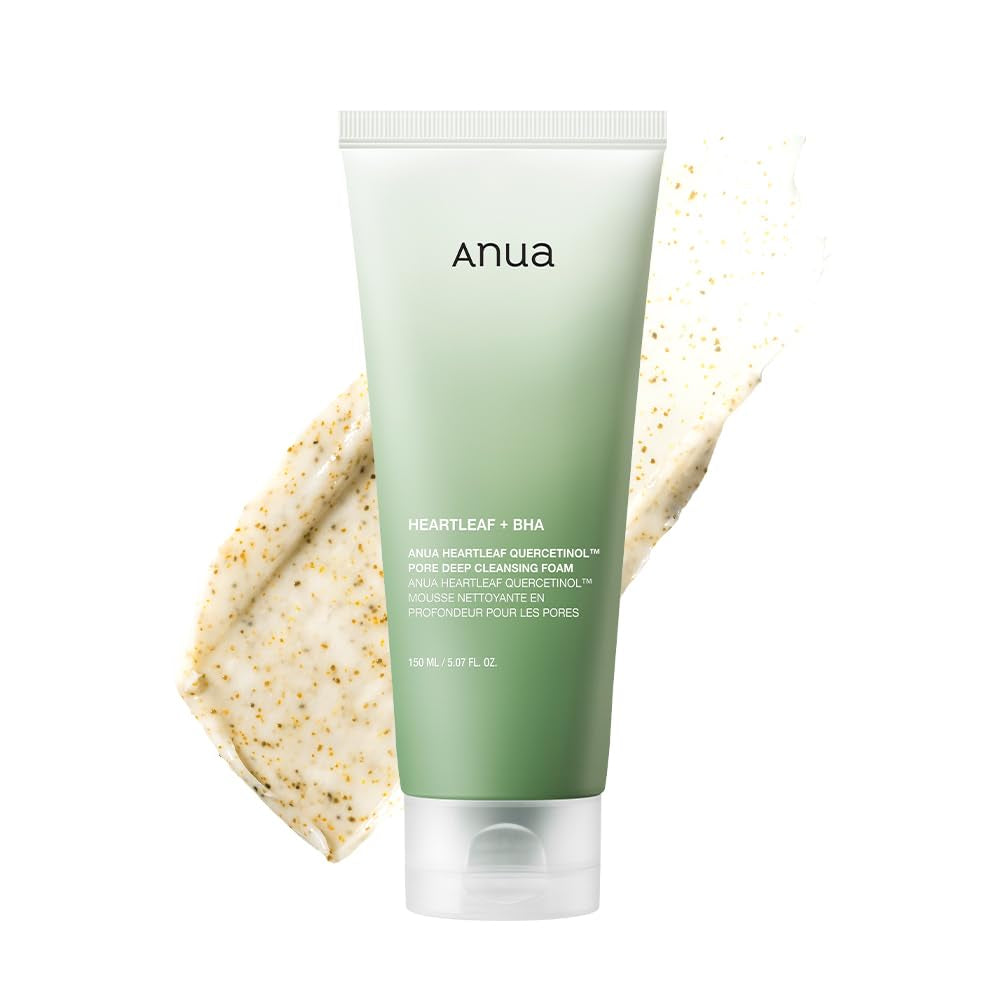 ANUA Heartleaf Quercetinol Pore Deep Cleansing Foam Facial Cleanser