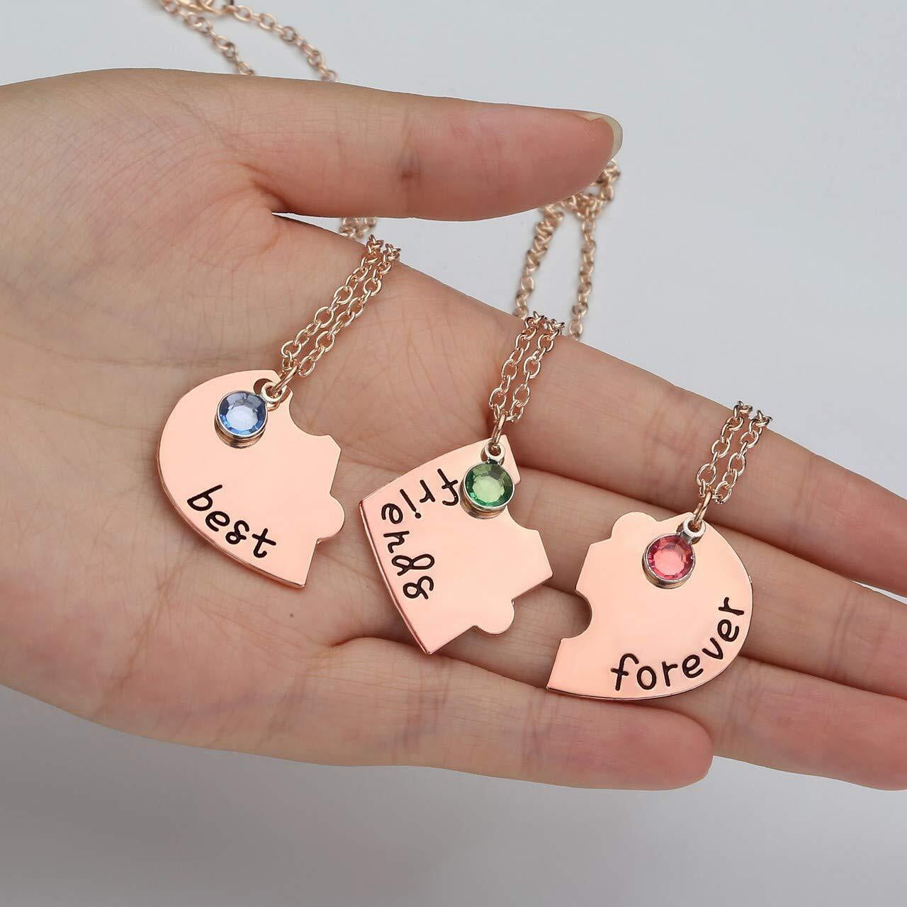 Jovivi Best Friends Forever and Ever Friendship Necklaces