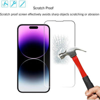 Screen Protector Tempered Glass with 6.7 In. Display for Iphone 14 Plus/14 Pro Max