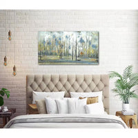 24 In. H X 48 In. W Sky Branches Canvas Wall Art