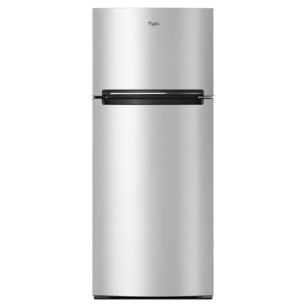 Whirlpool 18 Cu. Ft. Top Freezer Refrigerator in Stainless Steel