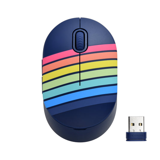 Wireless Mouse with 5 Buttons and Scroll Wheel 2.4 Ghz with USB Nano Receiver