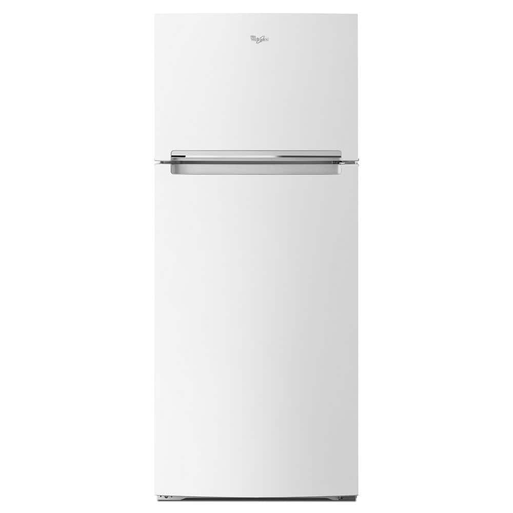 Whirlpool 18 Cu. Ft. Top Freezer Refrigerator in Stainless Steel